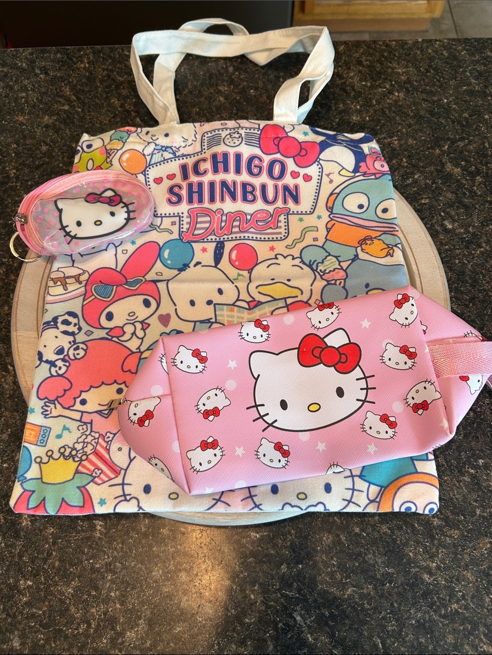 Hello Kitty Pink Tote bundle